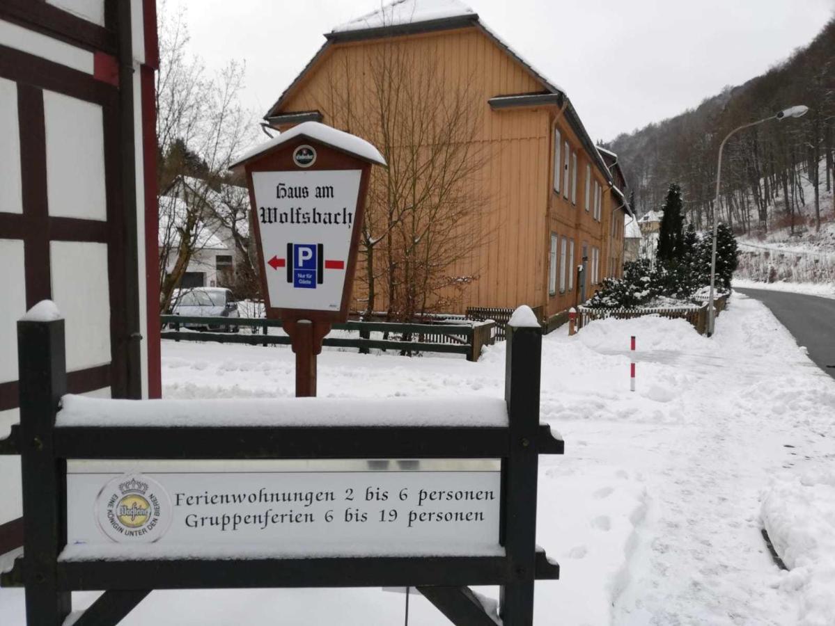 Apartamento Haus Am Wolfsbach Zorge Exterior foto