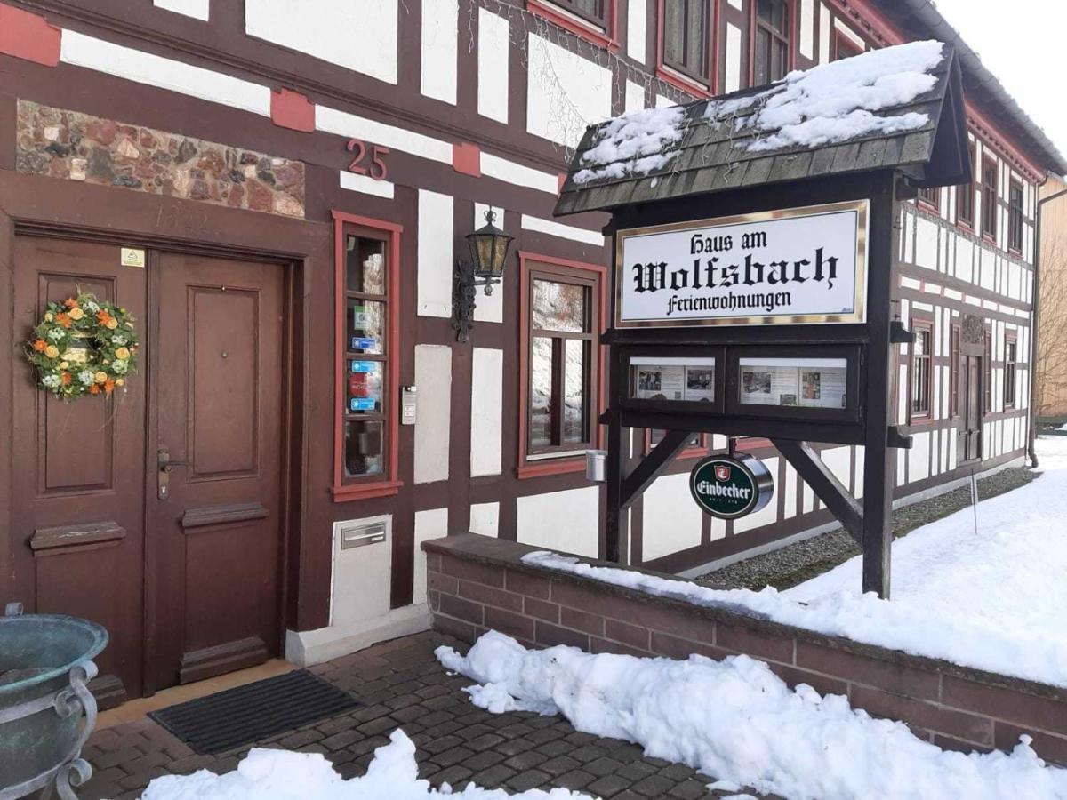 Apartamento Haus Am Wolfsbach Zorge Exterior foto